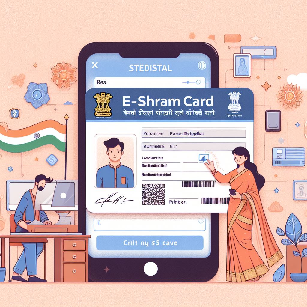 E SHRAM CARD KAISE BANAYE