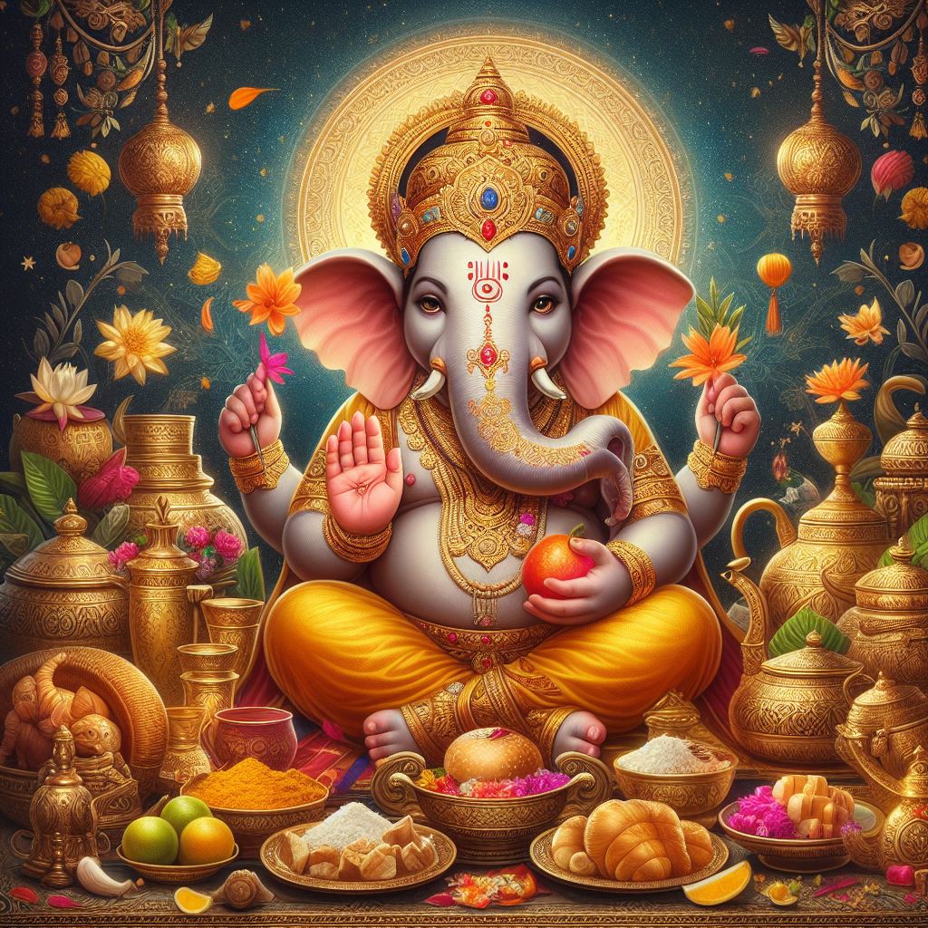 GANESH PUJA SAMAGRI LIST गणेश पूजन सामग्री लिस्ट