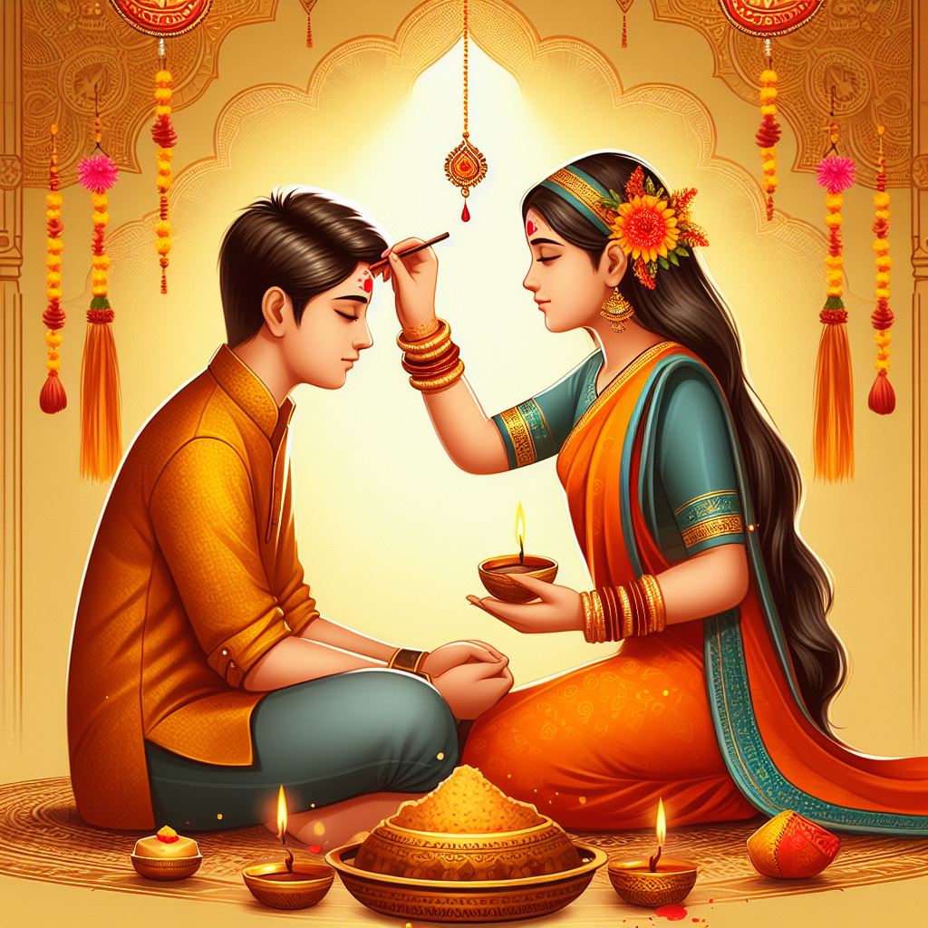 BHAI DOOJ – भाई दूज कब है भाई दूज क्यों मनाया जाता है